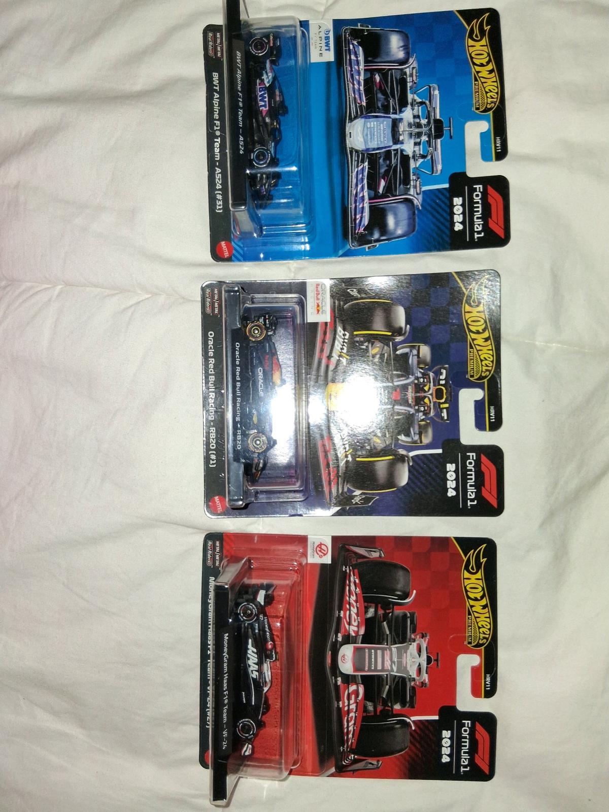 F1 hot wheels collection