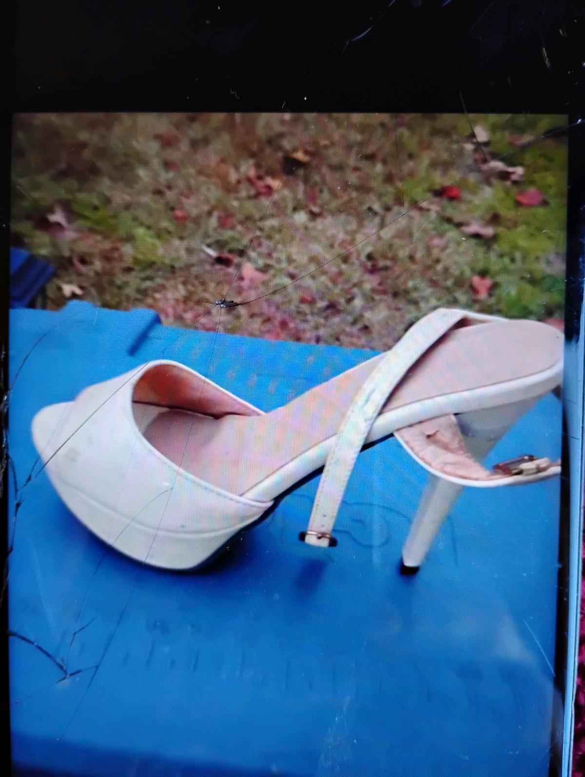 A Nice Sexy Pair of White Heels