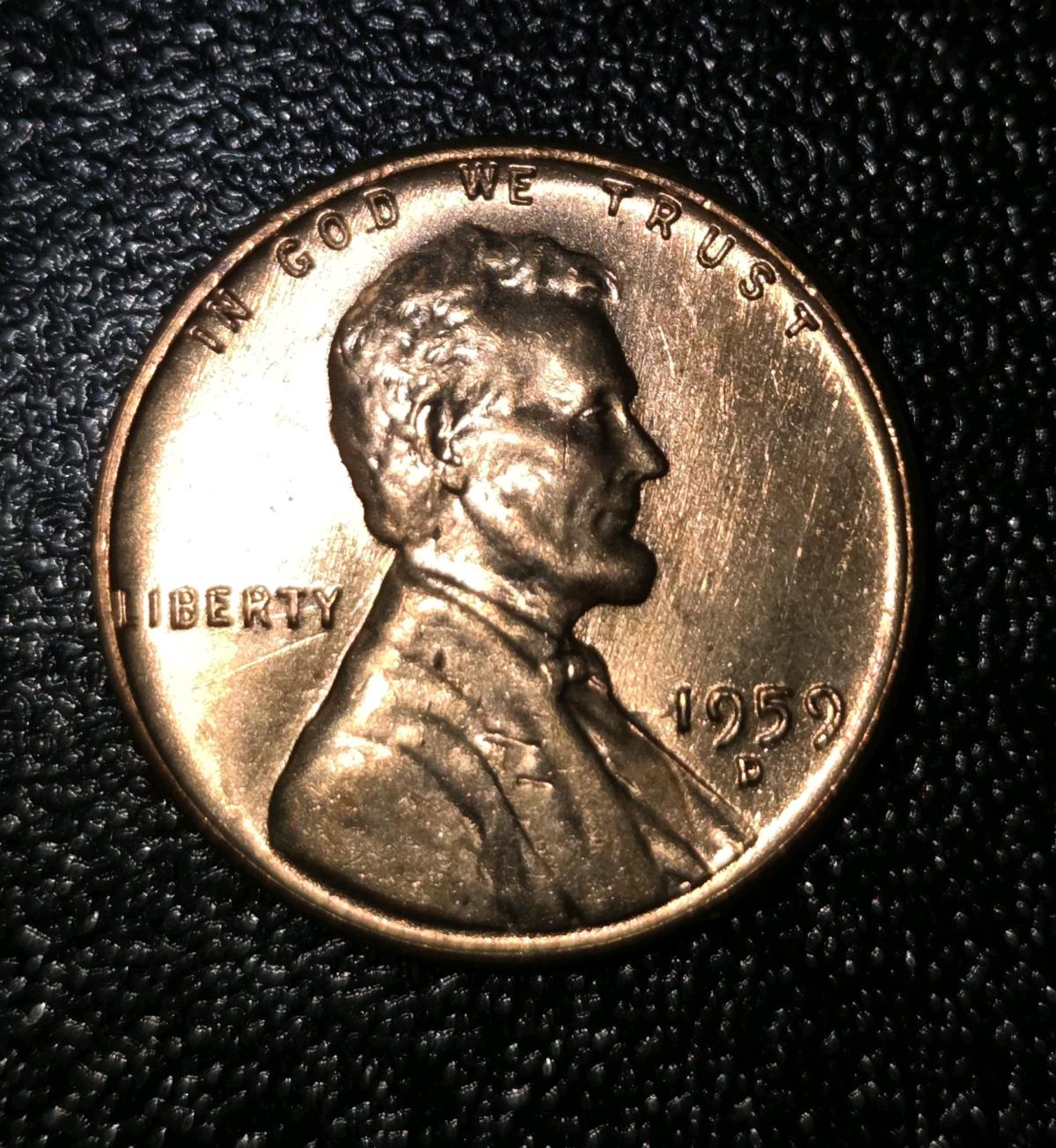 4 uncirculated Lincoln Cents in excellent condition