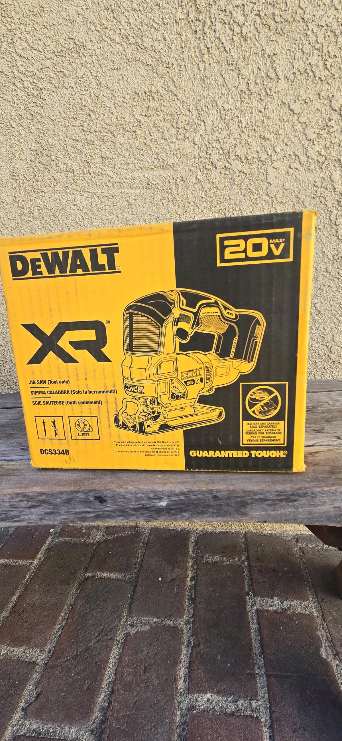 Dewalt 20v Jigsaw Brushless XR With Variable Speed tool Only