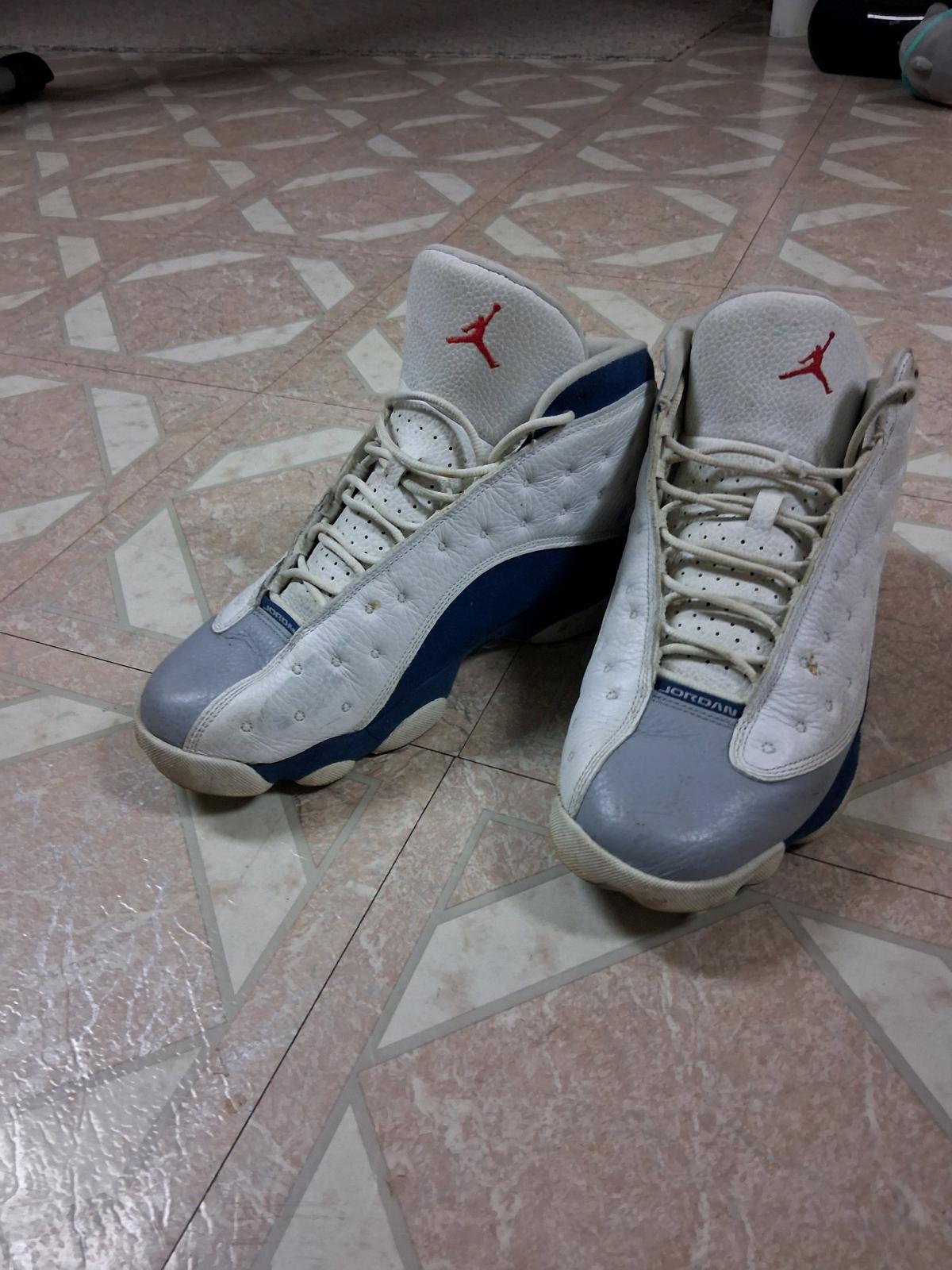Nike Air Jordan 13 Retro sneakers the French Blue colorway