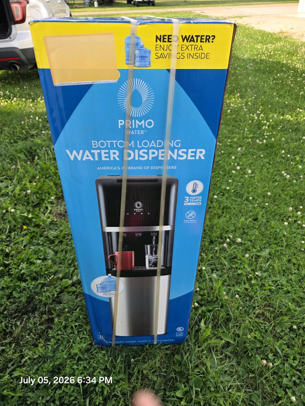 Primo bottom loading water cooler