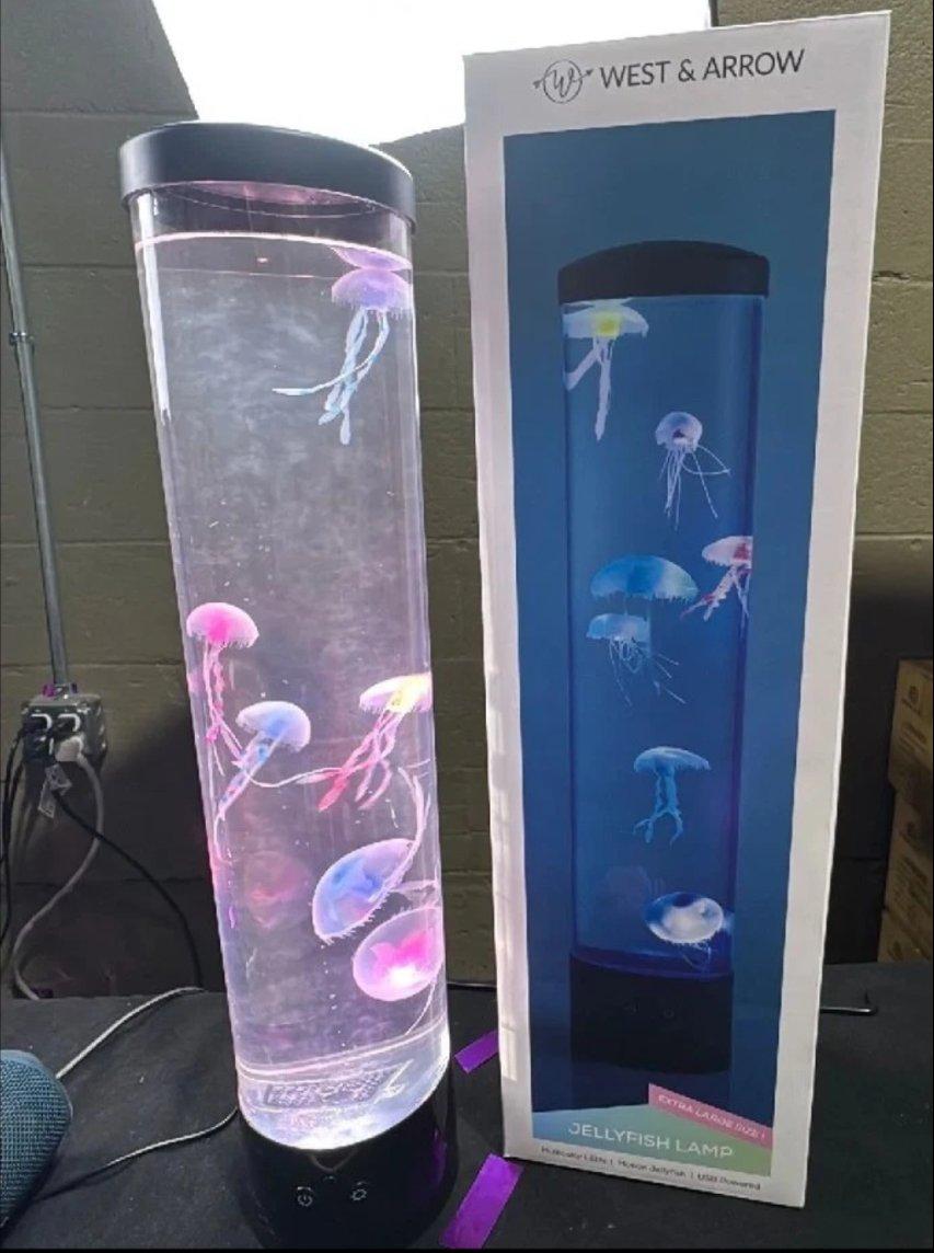 West  Arrow 19 Inch XL LED Jellyfish Lamp USB Powered 1