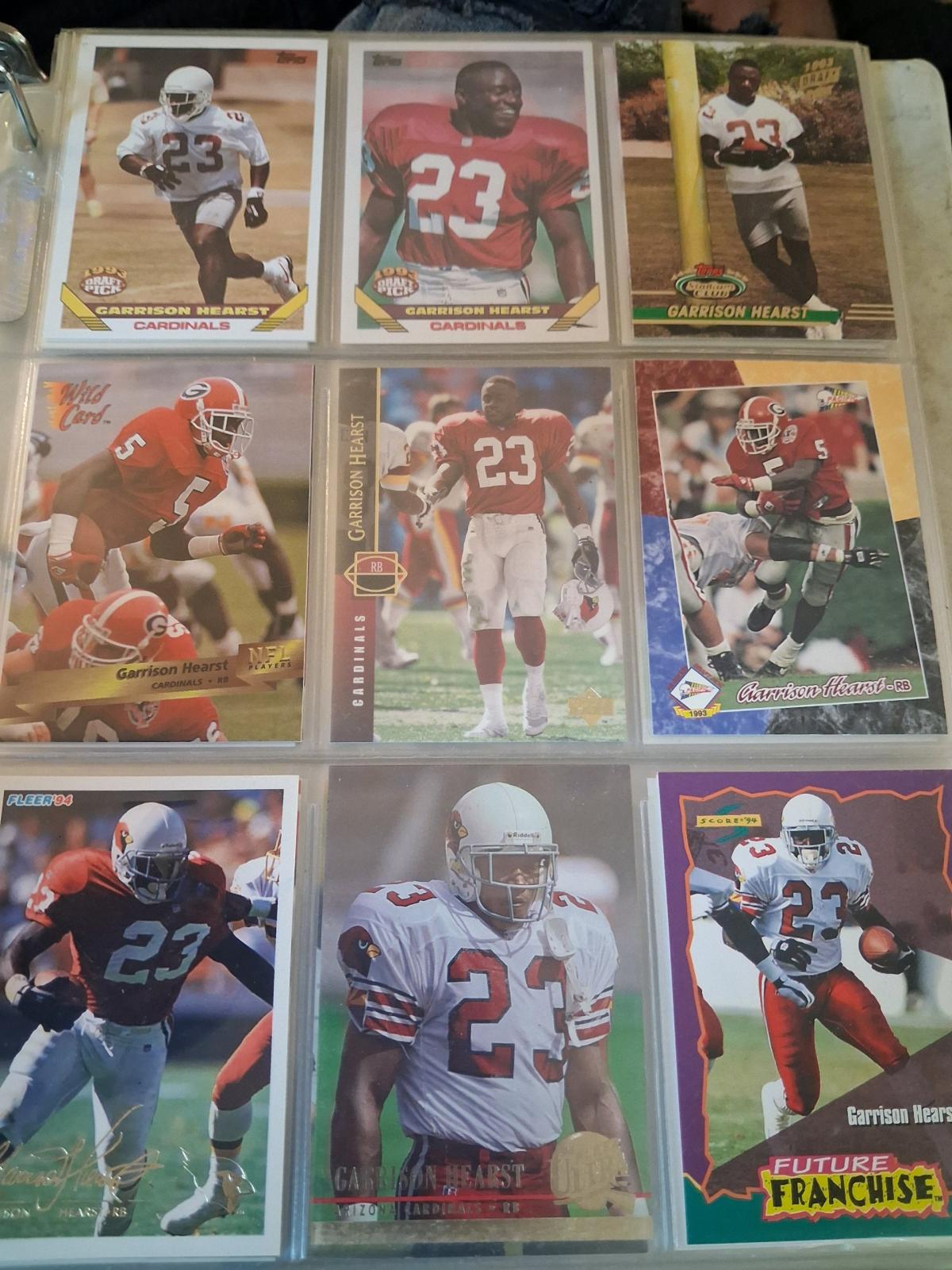 Nfl sport card early to mid 90s