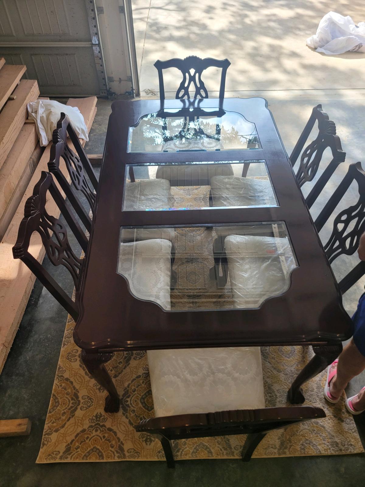 Dining Room set with China Hutch and Buffet table