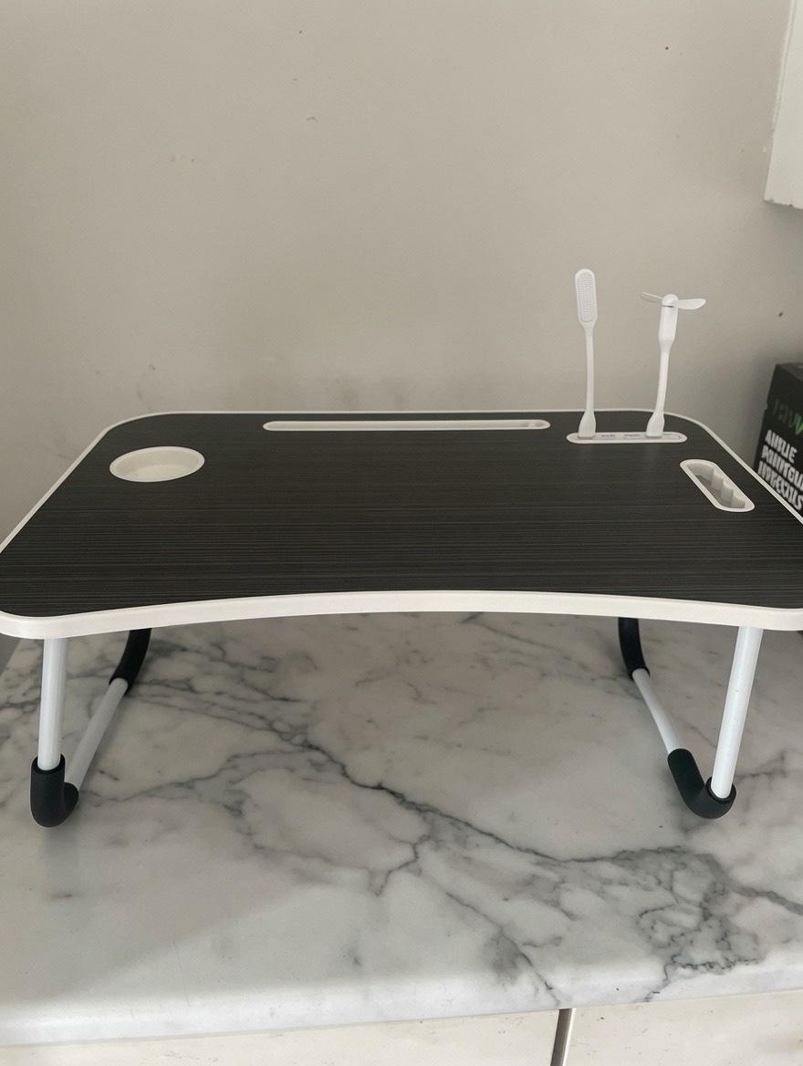 Line ultra large portable laptop bed table