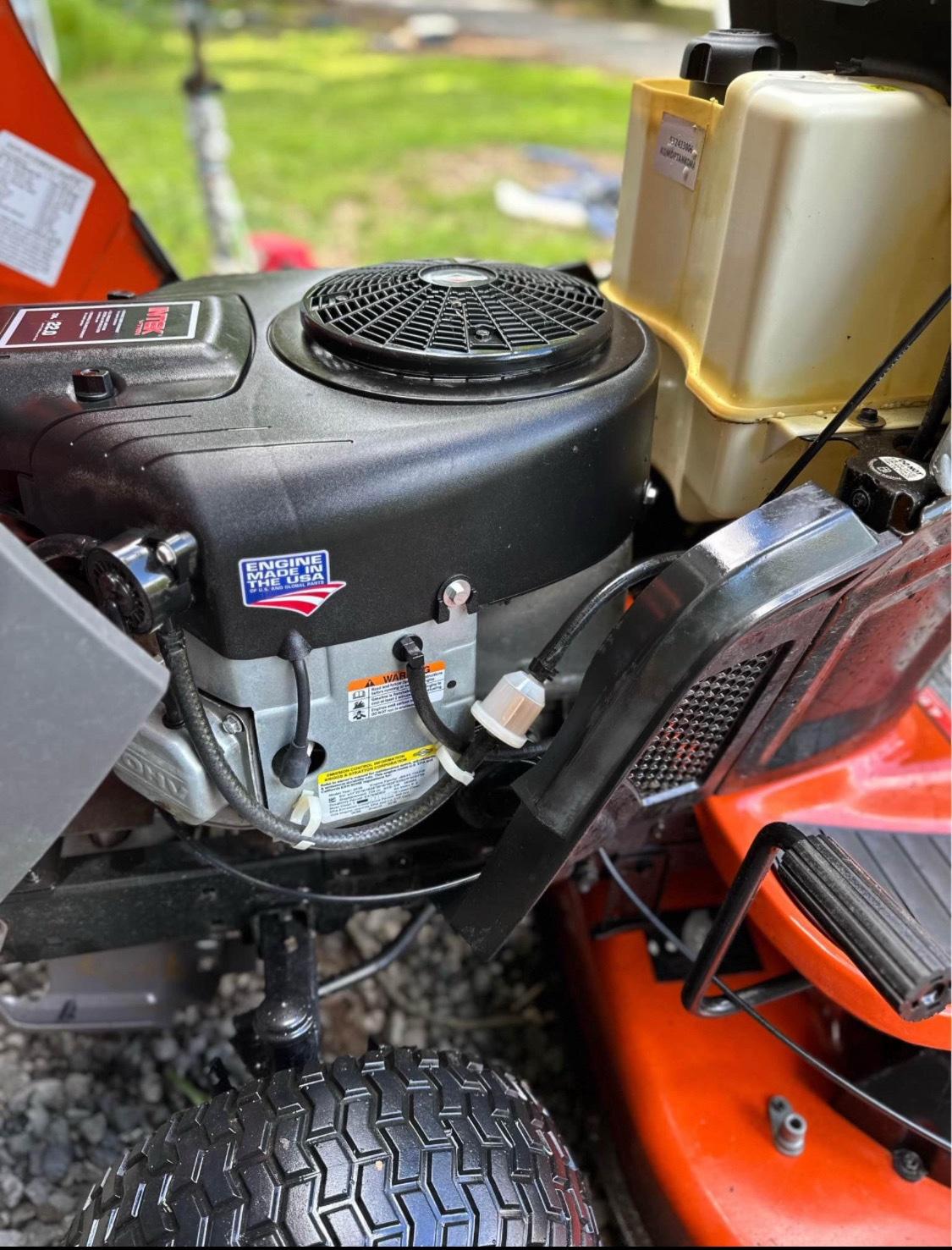 Husqvarna YTA22V46 46 Riding Lawn Mower  22HP VTwin  Runs