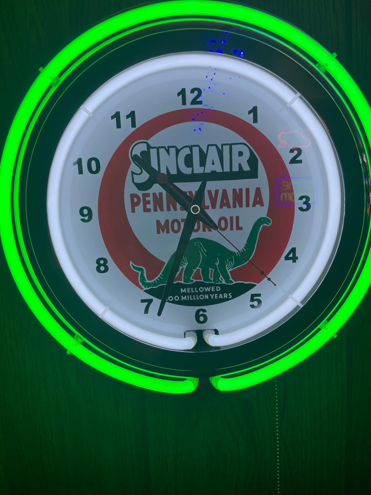 LED light up clocks