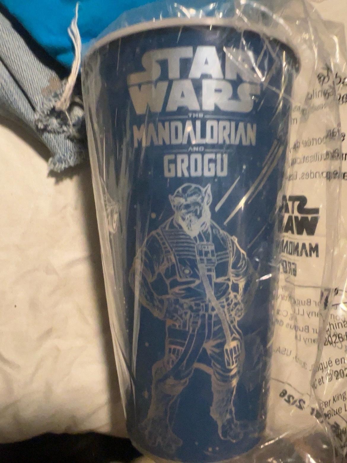 Burger King Star Wars The Mandalorian Collectible Cup Set  S