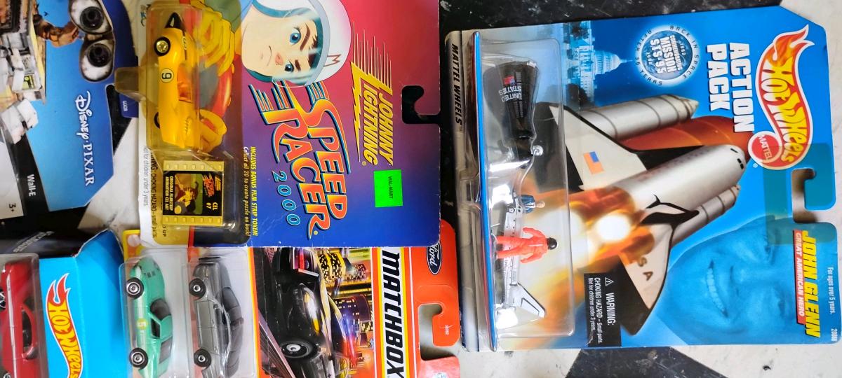 small collection of more than 70 Hot Wheels
