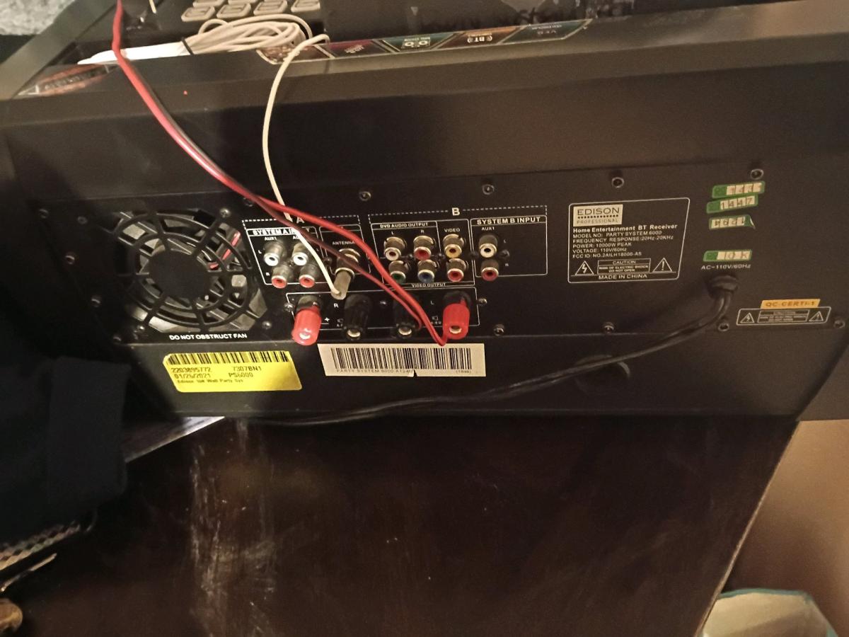 Edison stereo system