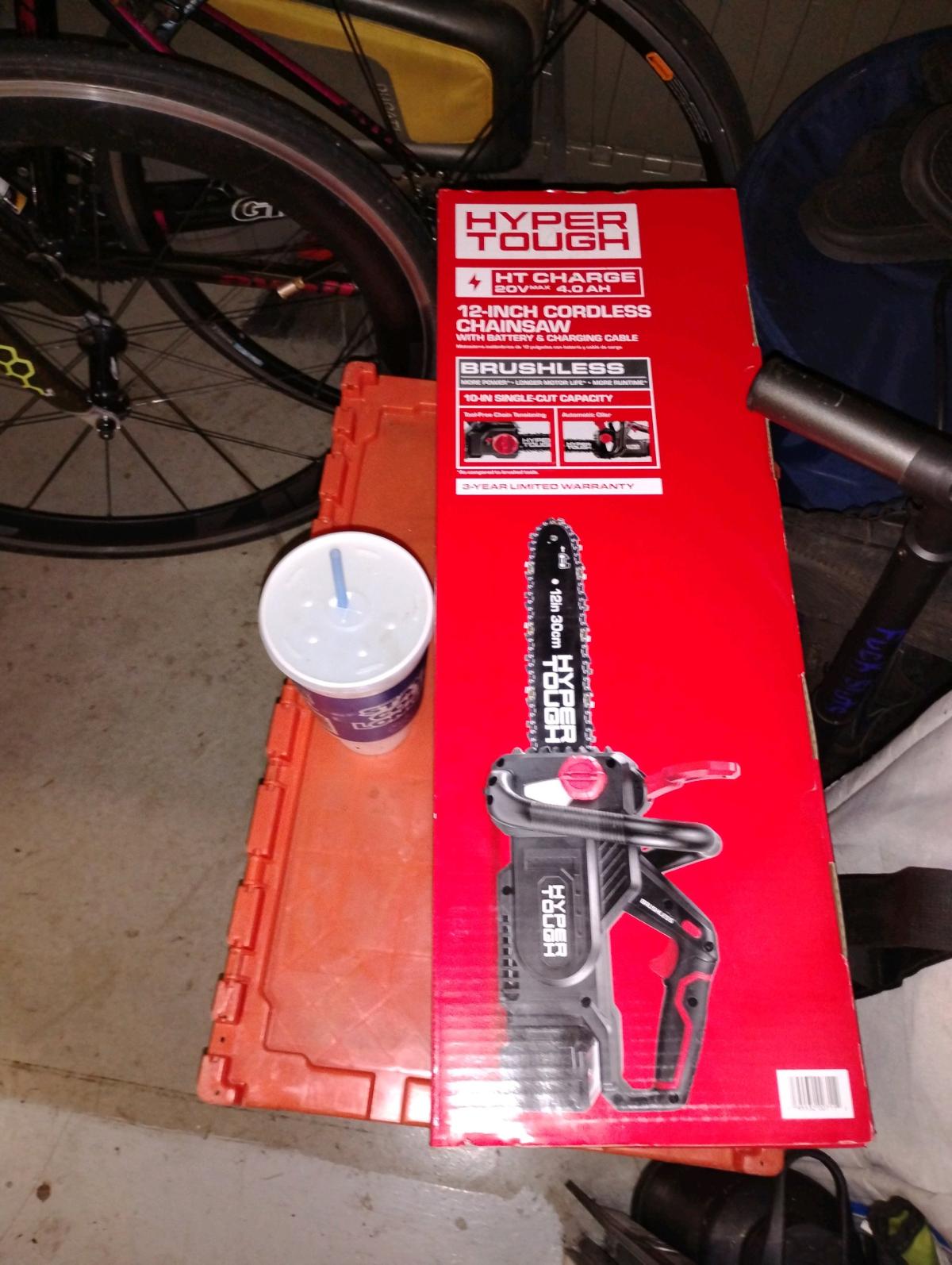 Hyper Tough Electric 20v Chainsaw