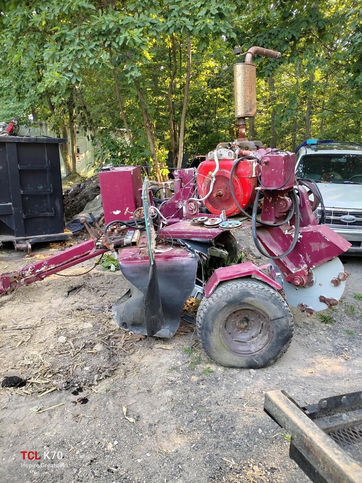 stump grinder I need some loving