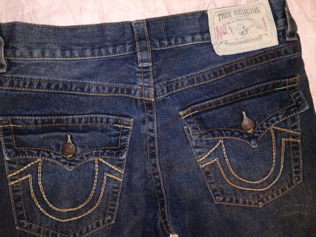 true religion jeans  dark wash