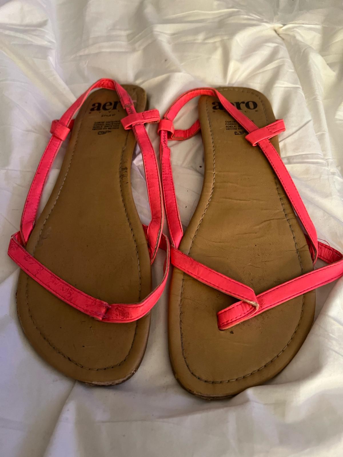 assorted sandals all size8