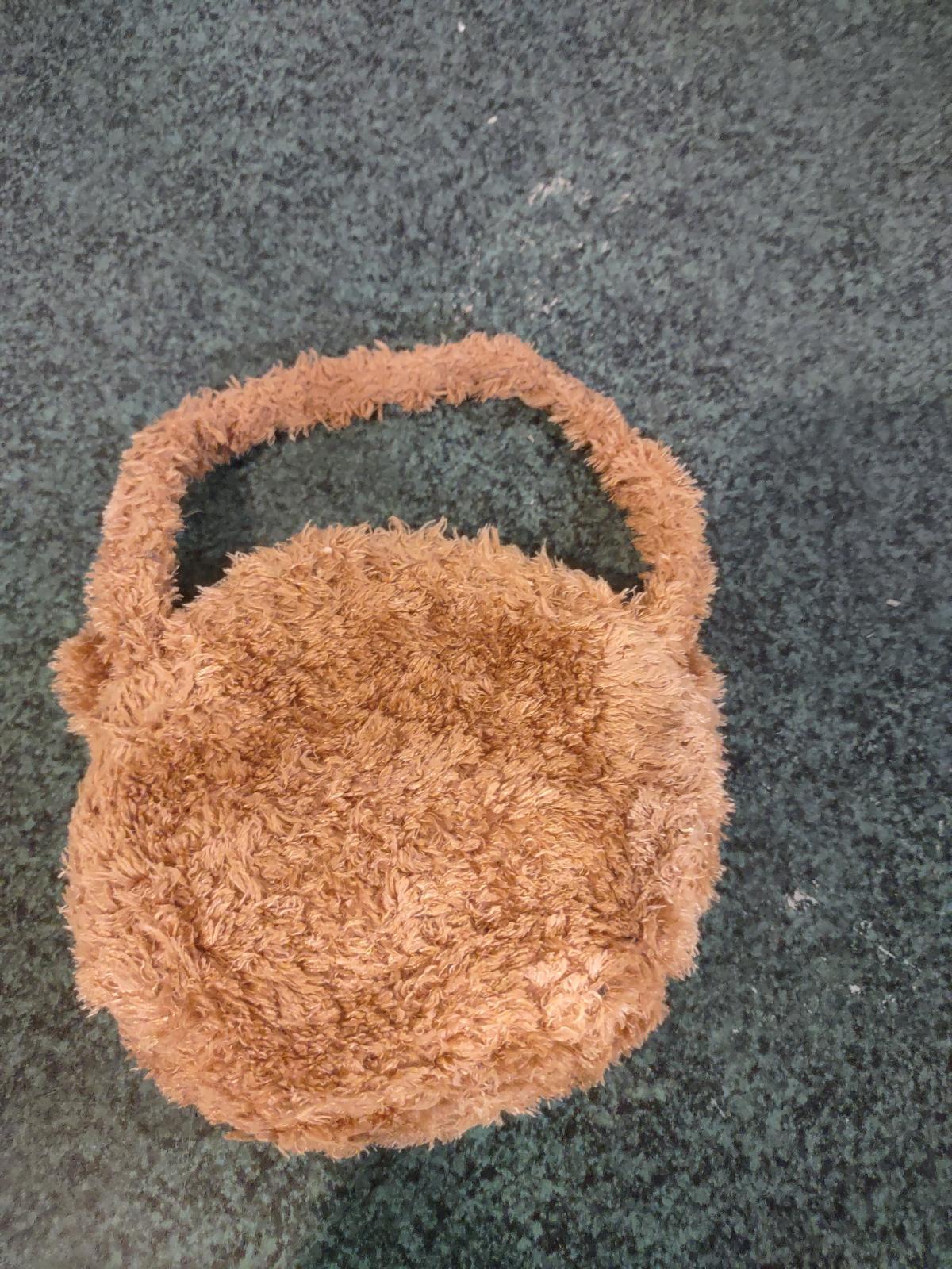 Used Little Girls bear purse for Girls