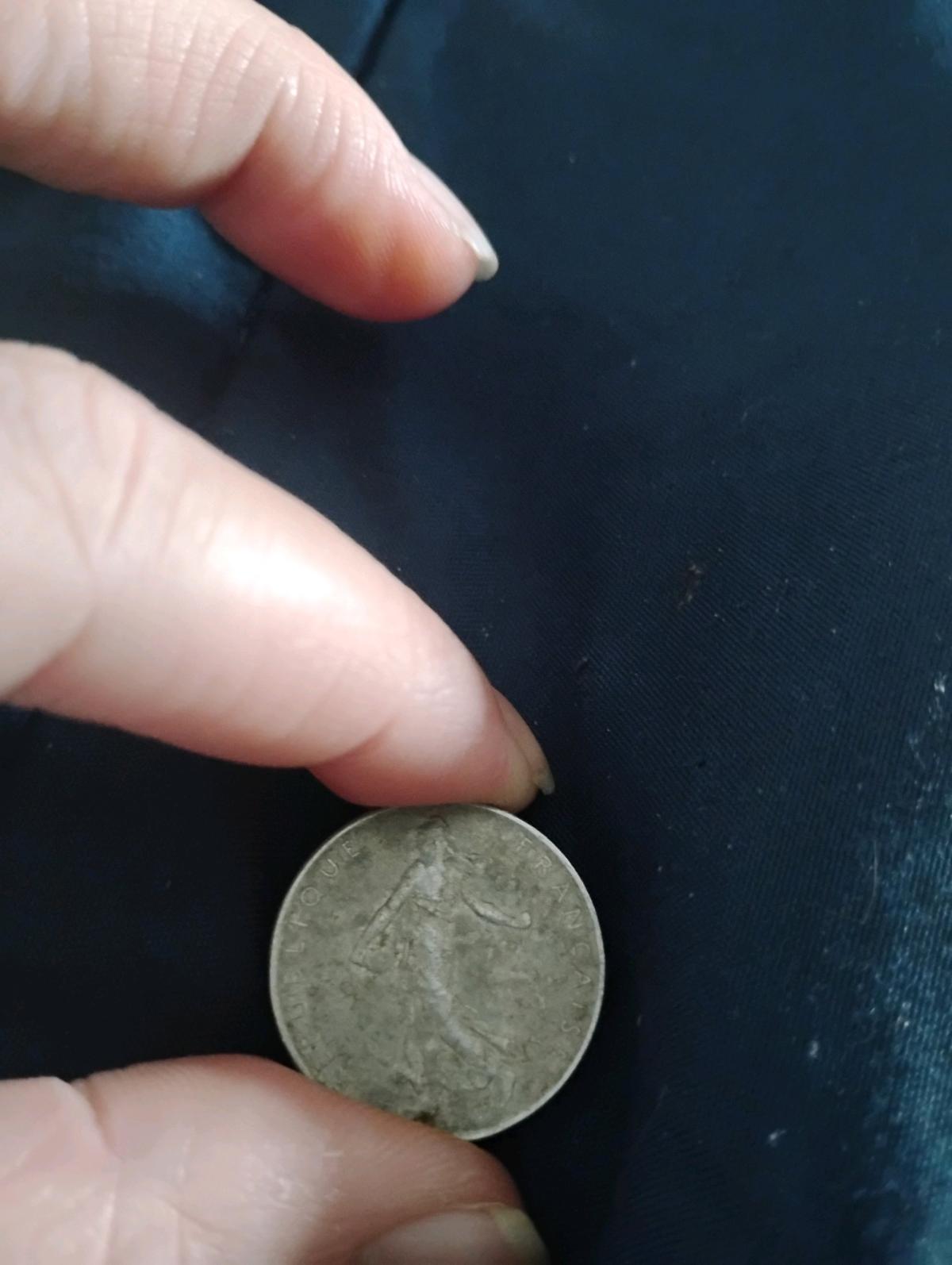 franch coin made in the 19601frank