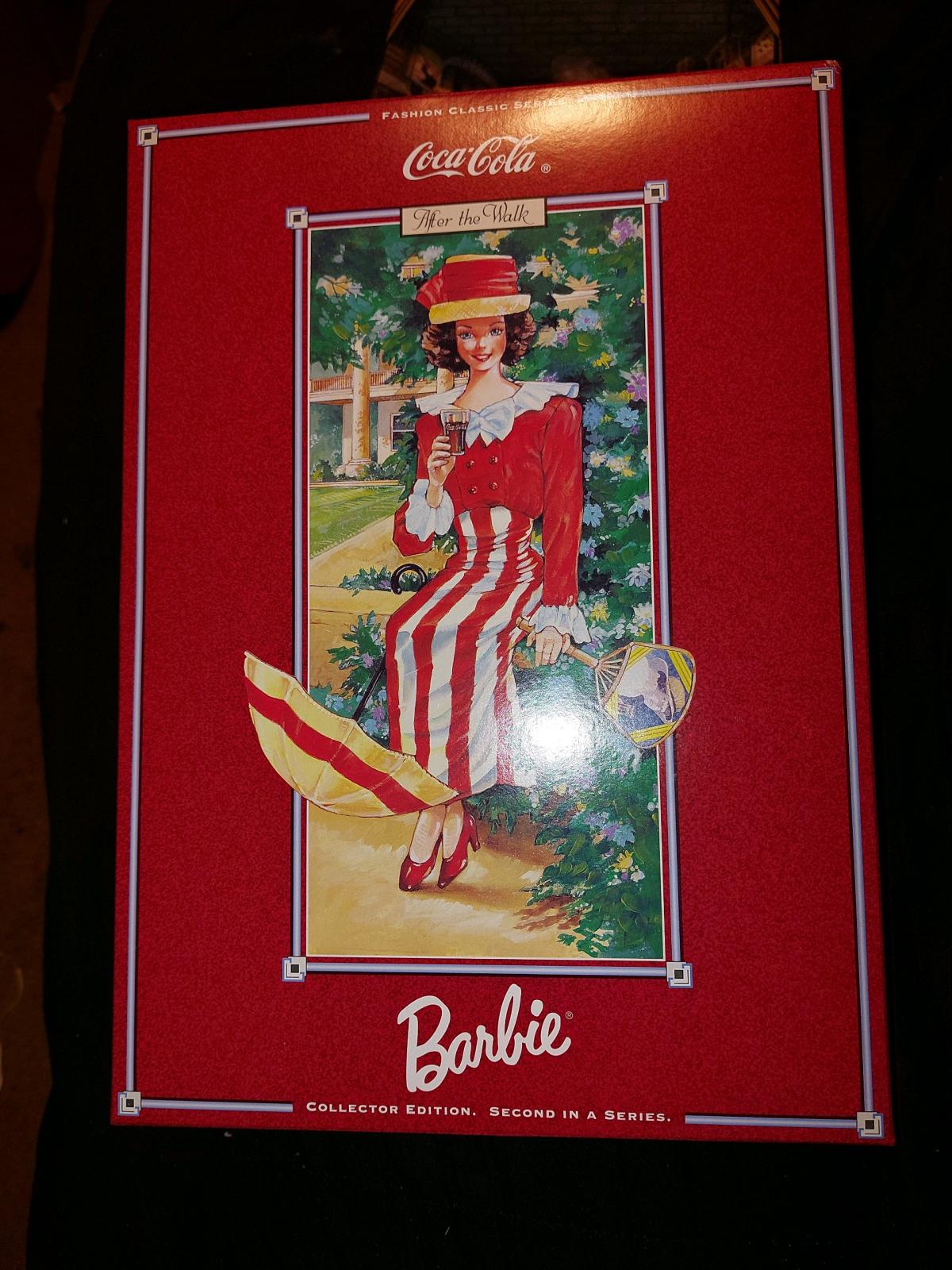 after the walk cocacola barbie