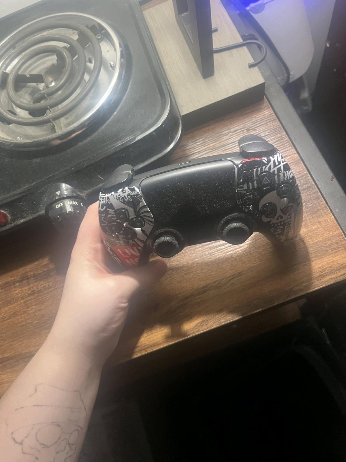 Playstation 5 and a custom ps5 controller