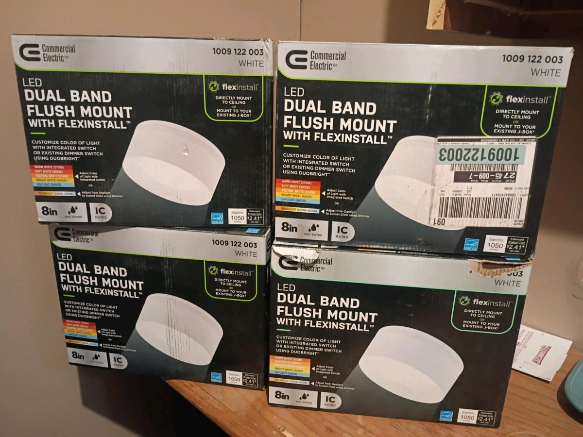 cealing led lights 35 each new never been used