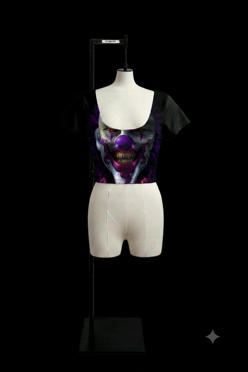 evil joker lingerie costume