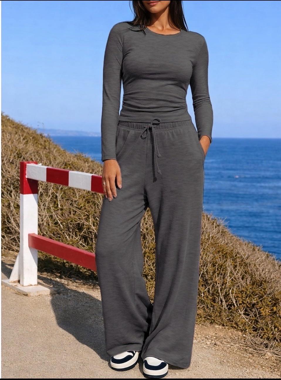 Womens Pullover Sweatsuit Sets 2 Piece Tracksuit Lounge set