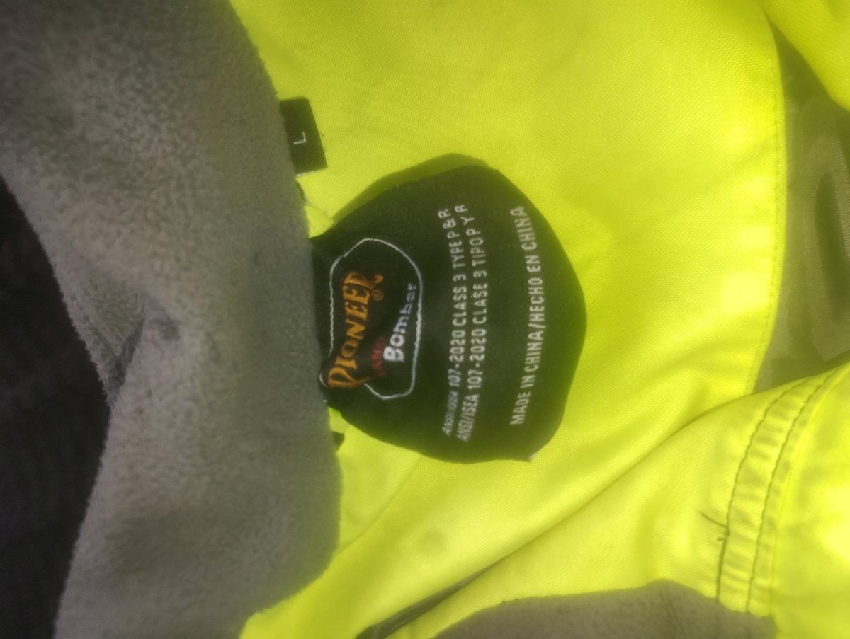 ability rain gear with a heated coat large and pants