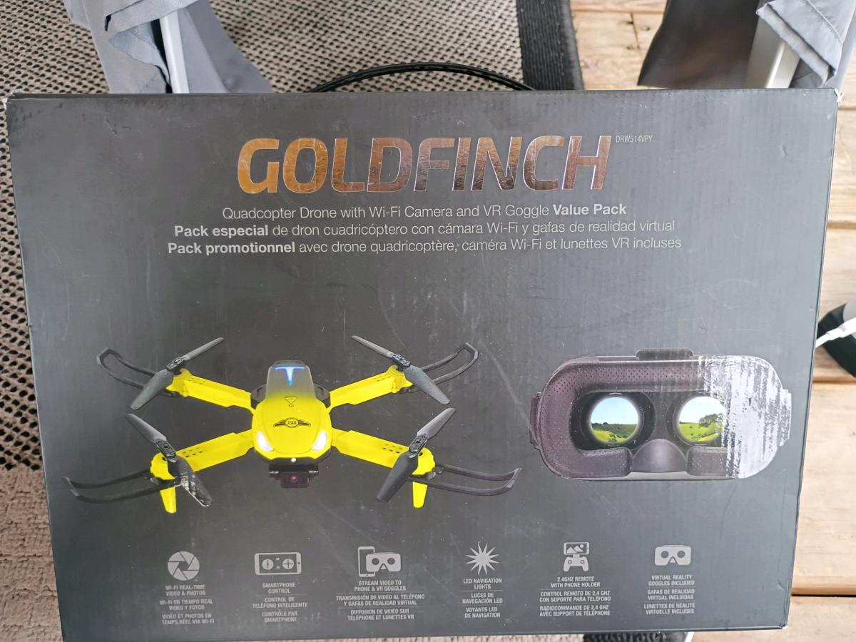 Sky Rider Goldfinch Drone VR Goggles Value Pack WiFi Camera