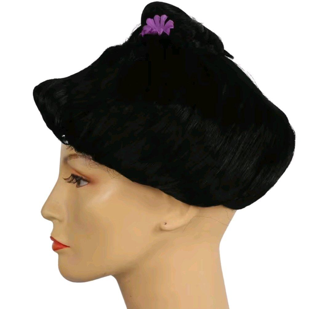 Adult Black Geisha Wig