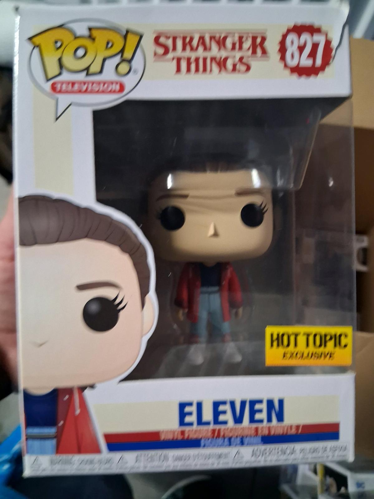 stranger things collection of funkos