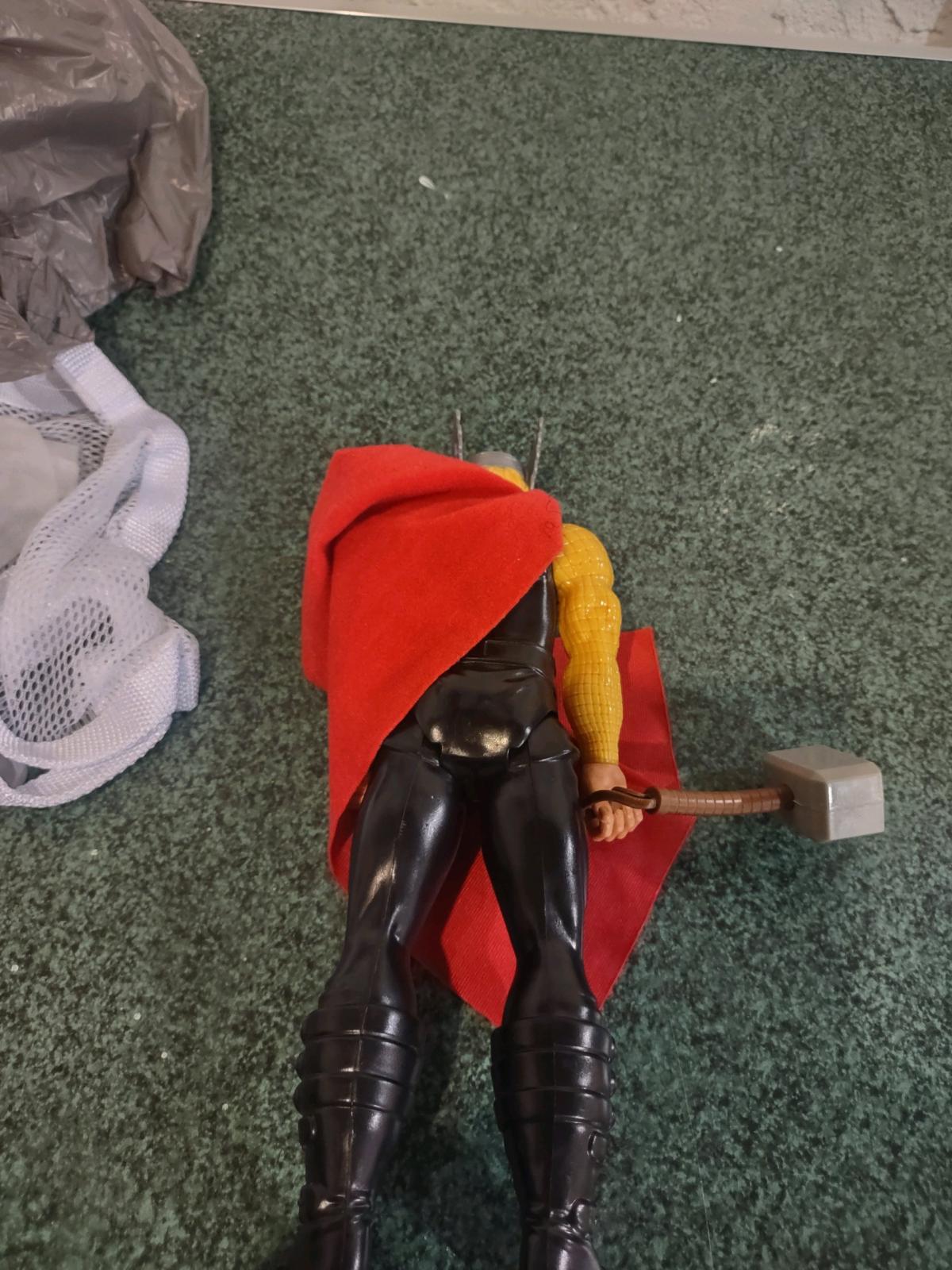 Used Thor Action Figure for Boys