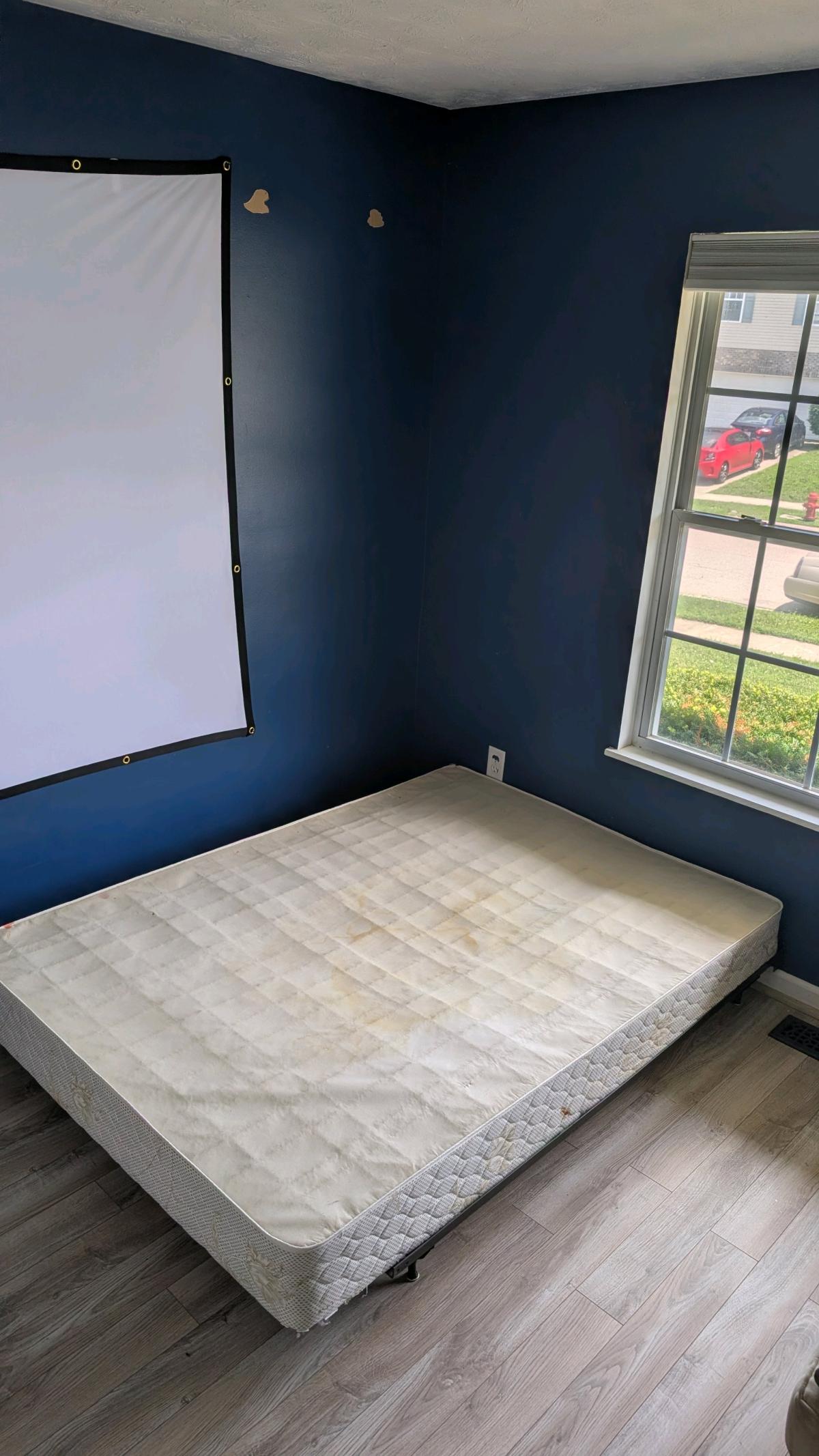 Full size pillow top Mattress Box Spring Metal Frame