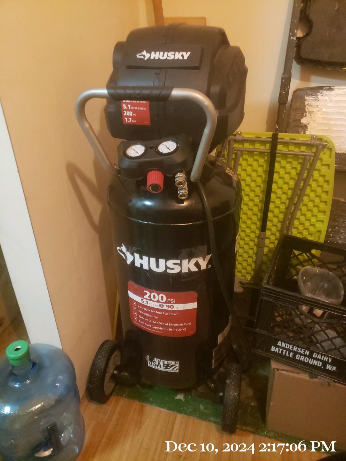 husky air compressor