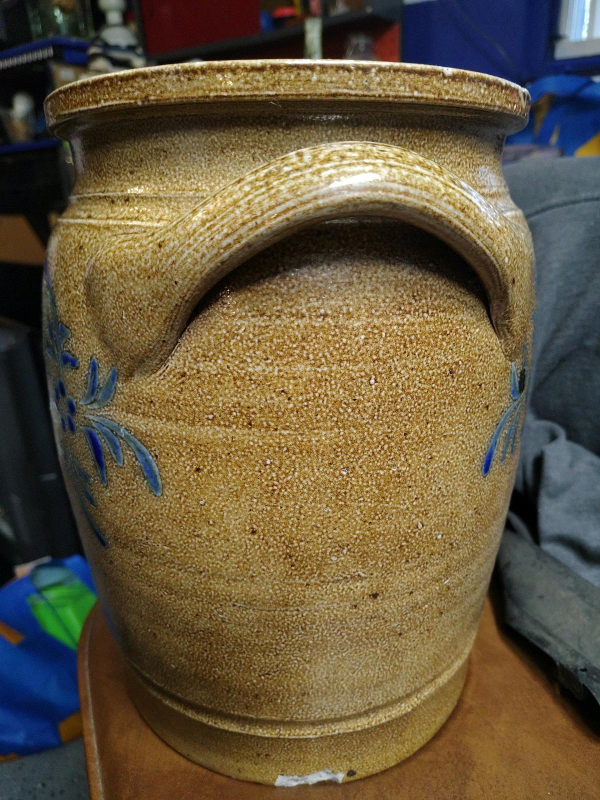 Large HandThrown Salt Glazed Stoneware