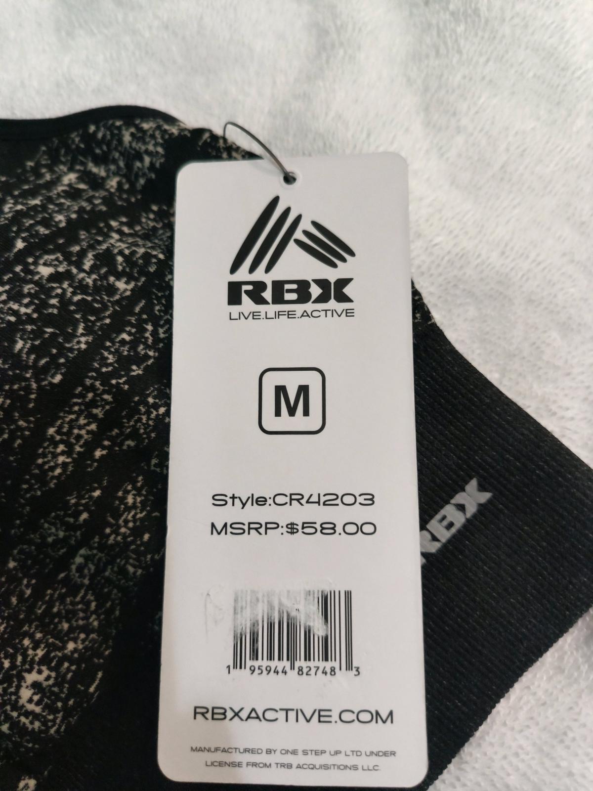 BRAND NEW 2Pack RBX Active Size M  1 BRAND NEW ZONE PRO BRA