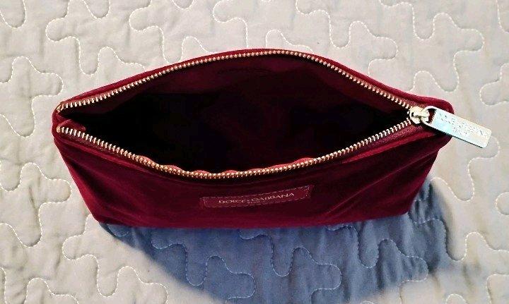 Dolce  Gabbana Deep Red Cosmetic Case