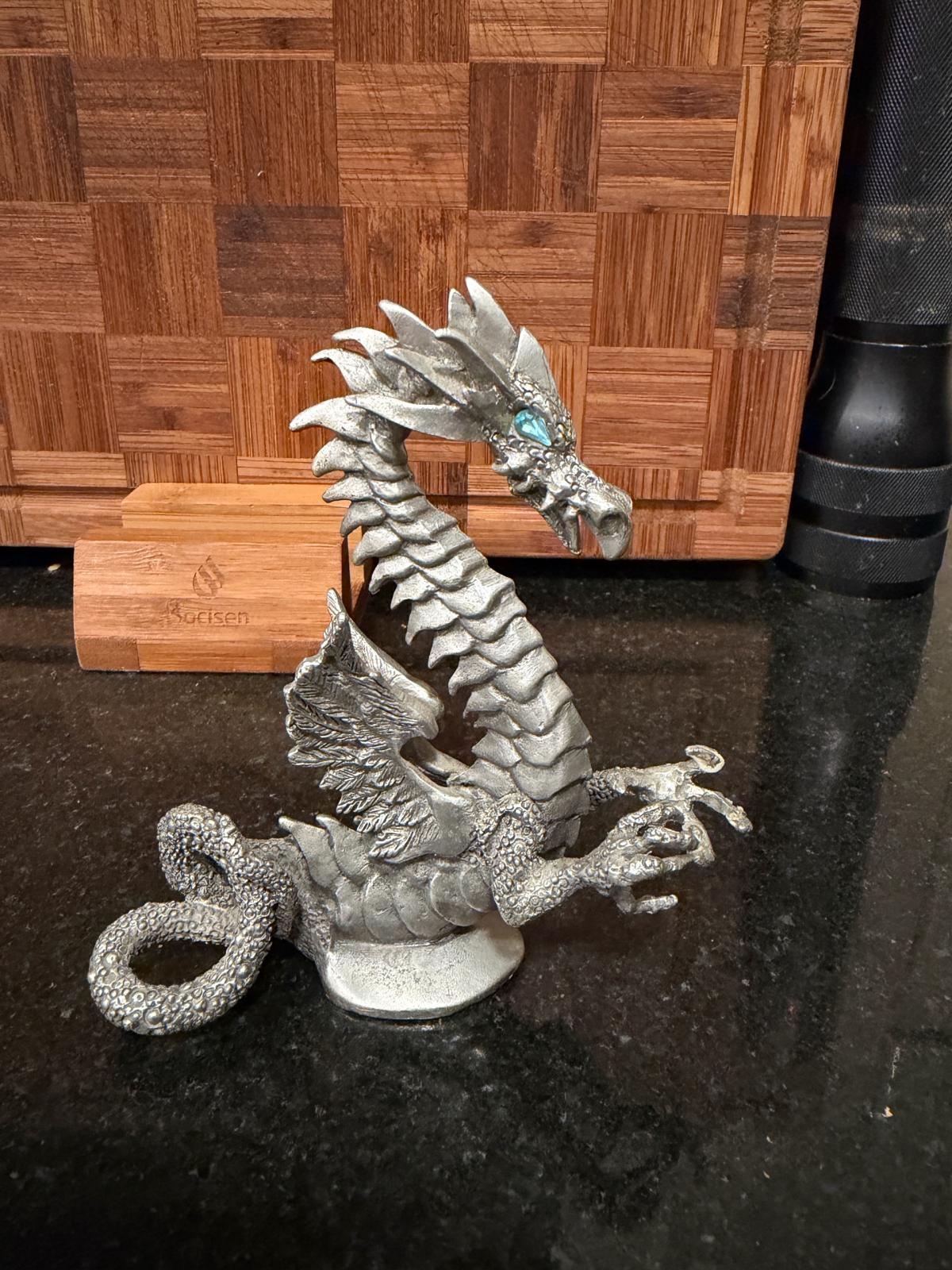 Rawcliffe Pewter Dragon Figurine