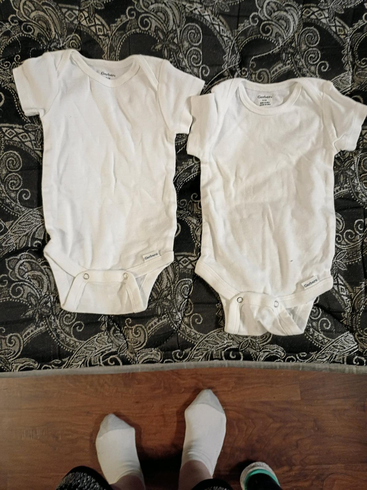 2  0 to 3 months onesie