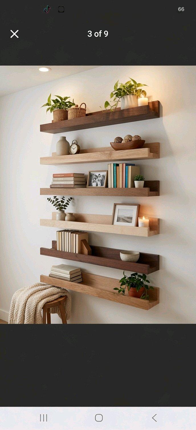 5 foot homemade shelving unit custom build