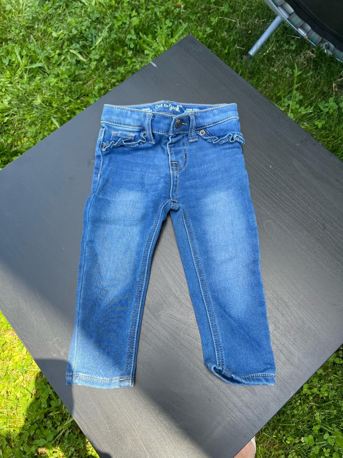 girls 2T jeans new  pink outfit 2T