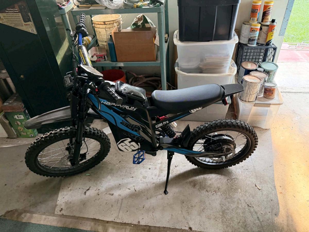 Happyrun g300 pro emoto with pedals goes 50 on offload mode