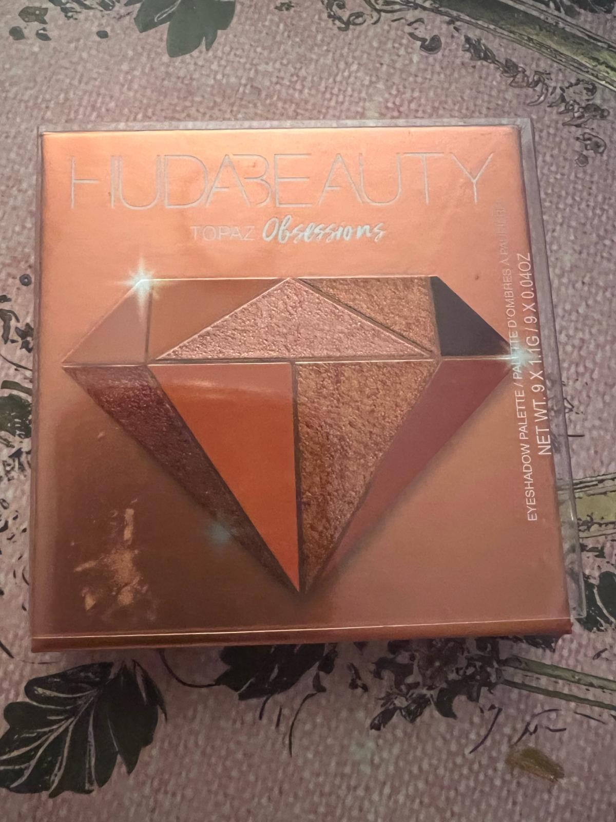 small makeup pallet slightly used