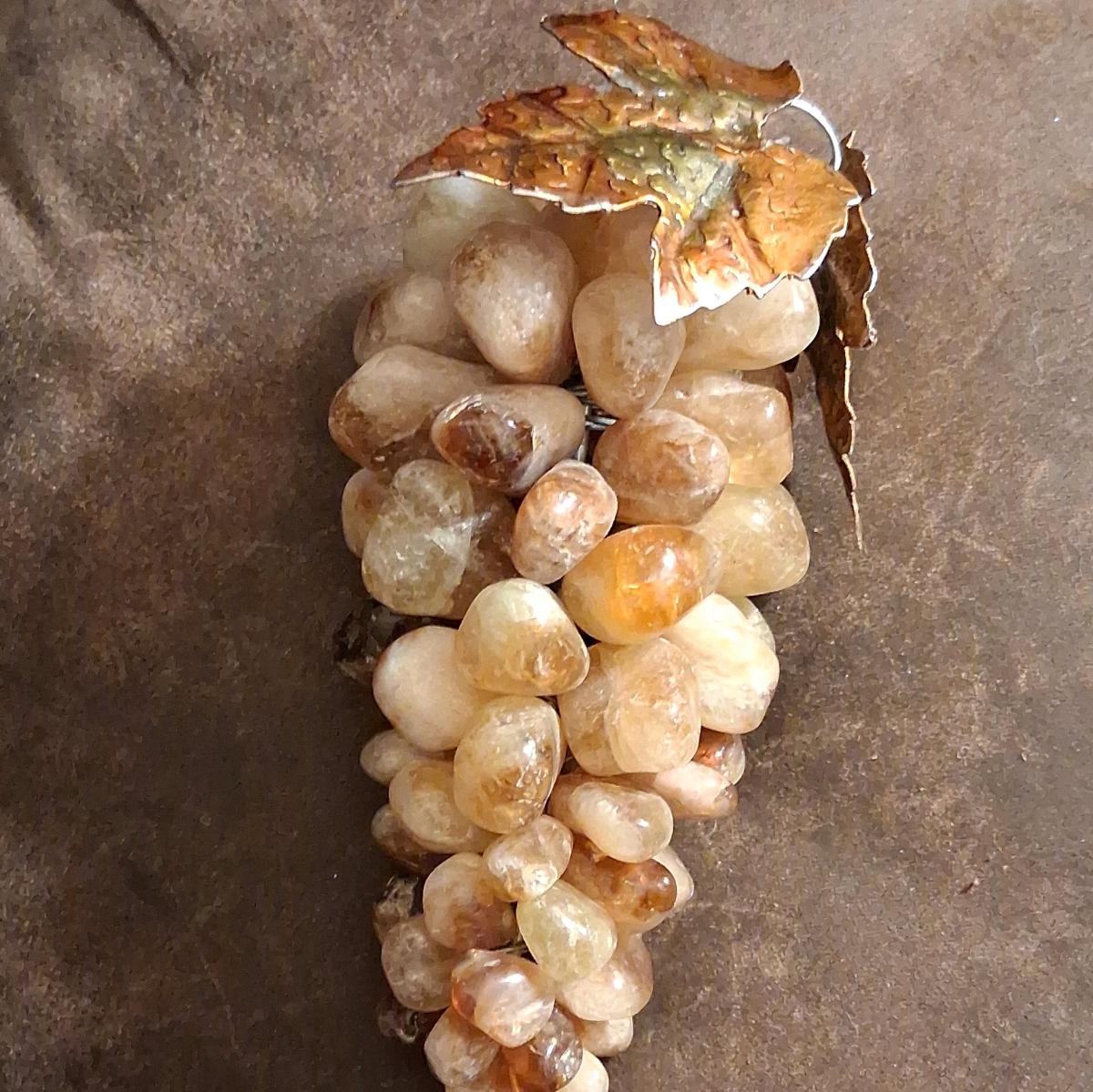 Stone Grapes Cluster