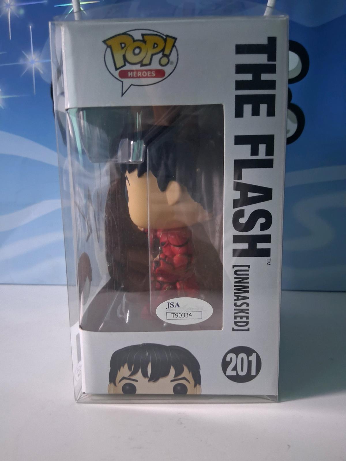 The Flash Signed Funko Pop With COA