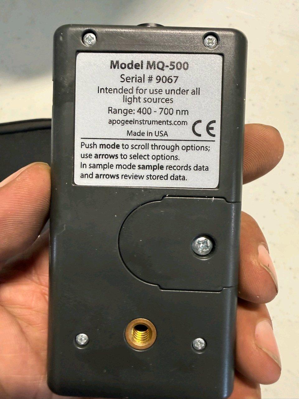 Apogee Instruments MQ500 Full Spectrum Quantum Meter