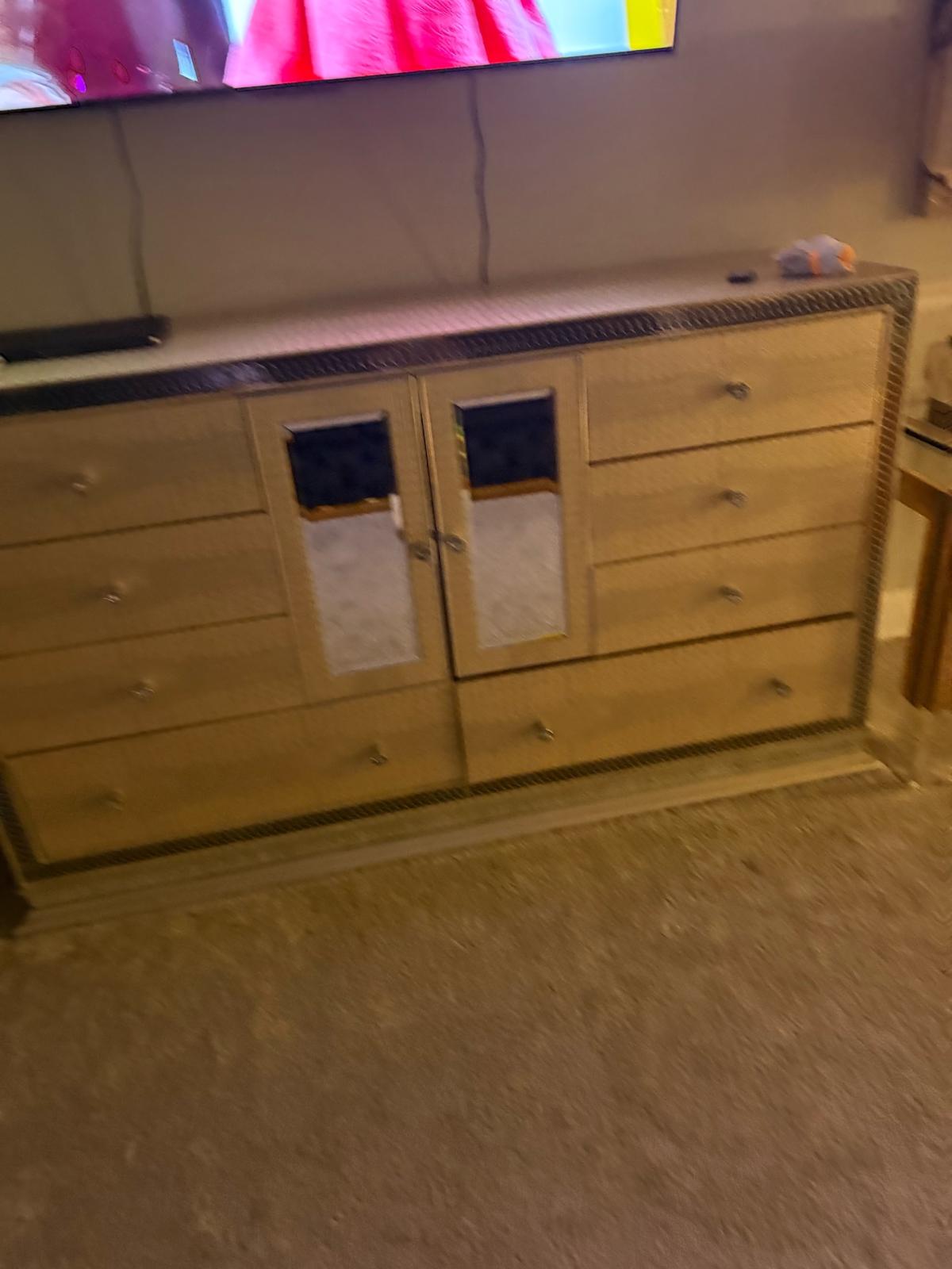 dining room cabinet very good condition purchased at Raymou