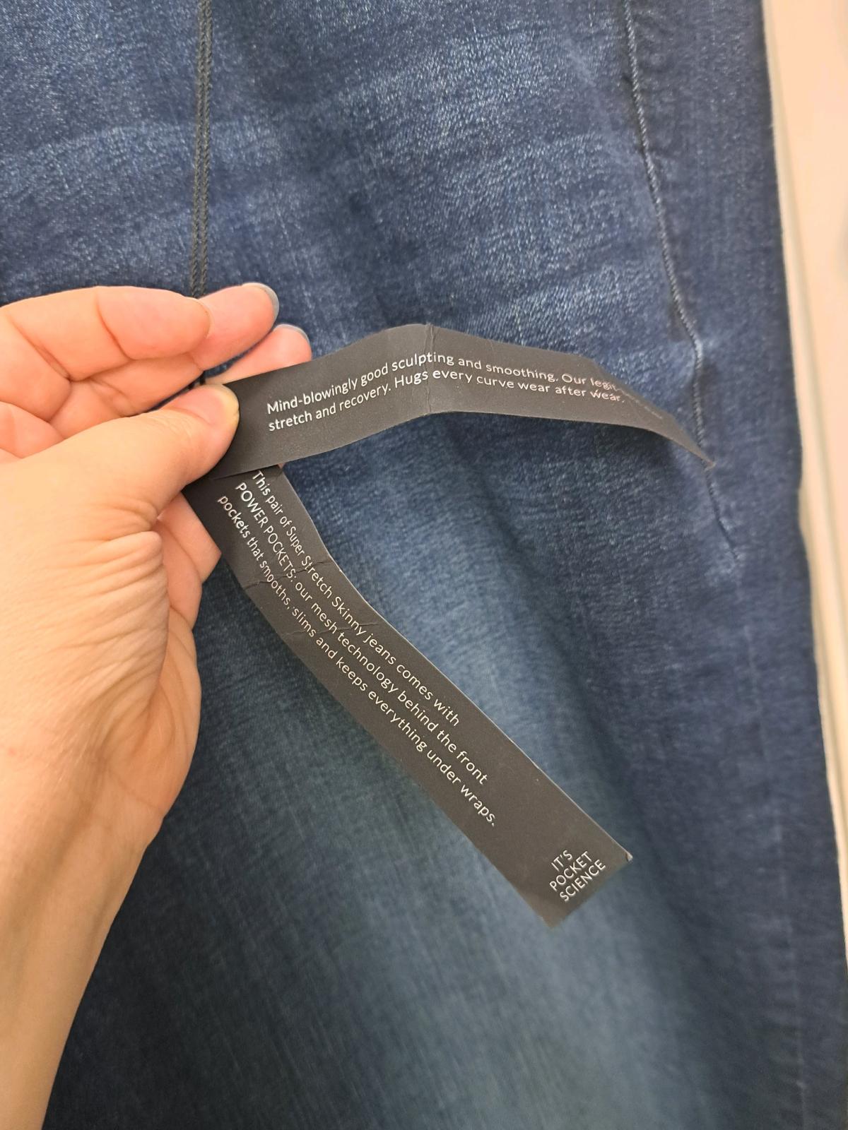 Lane Bryant New Super Stretch Denim Skinny Jeans