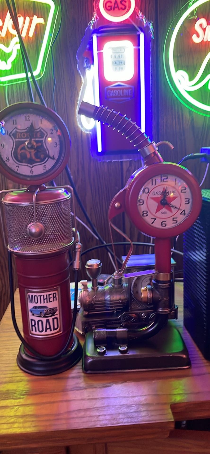 LED light up signs and Clock price varies