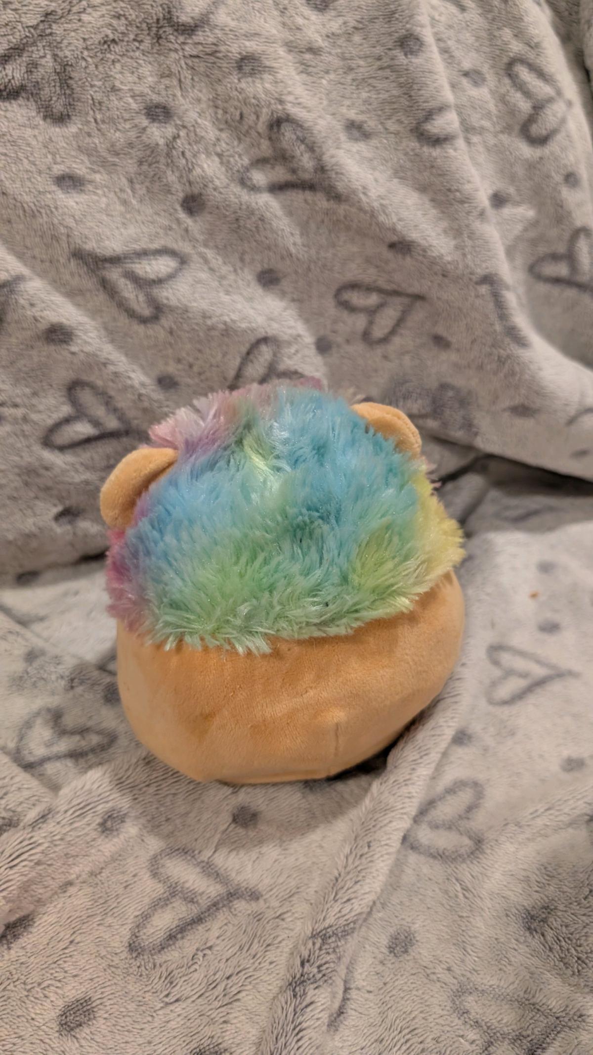 mini reversible squishmallow lion and cheetah