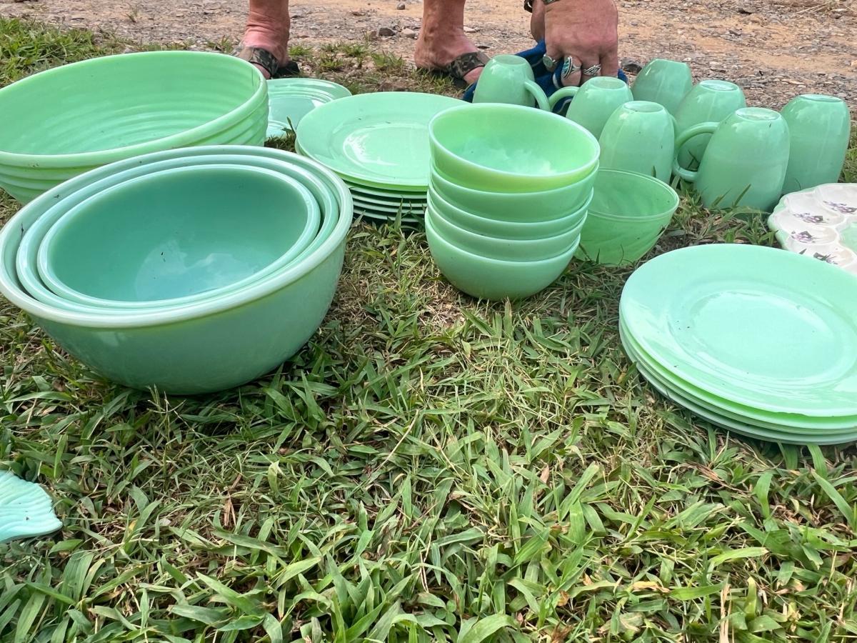 Jadite dishes